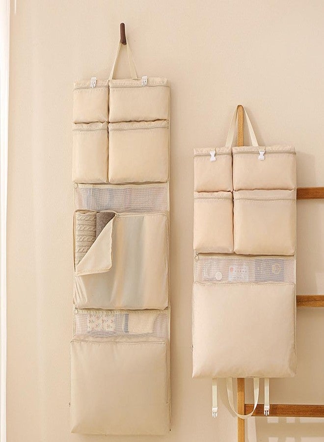 Wisik Enterprise Foldable Organizer Hanging Bag for Travel, Storage Hanging Bags with Pockets - Daily Clothes Sorting Storage, Multi-Compartment Bag for Suitcase Travel Essentials (1 pcs) - Image 2
